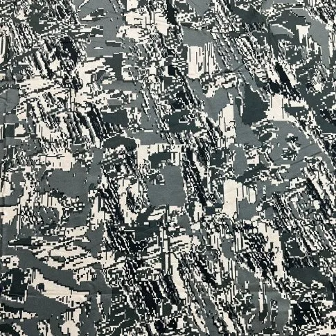 Camouflage Knit Fabric